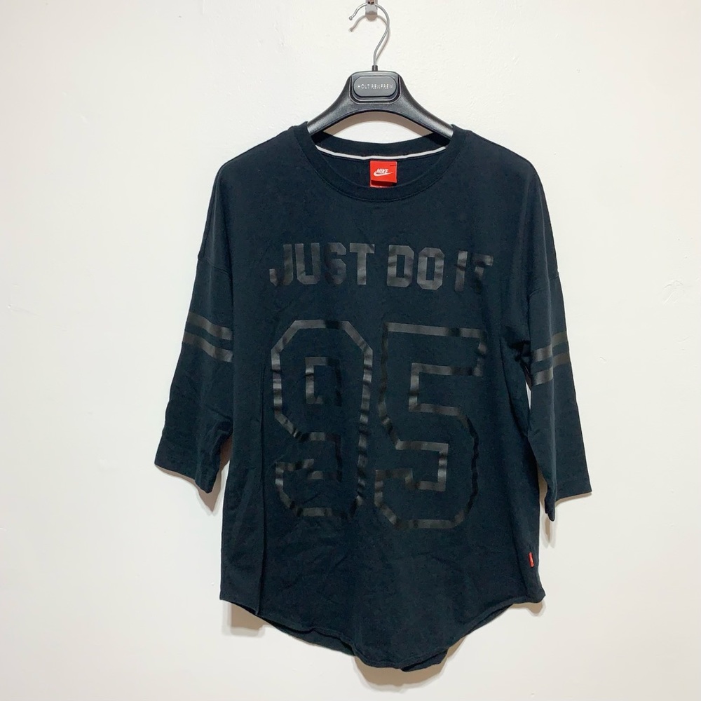 Nike Men’s Just Do It 3/4 Sleeves Casual Shirt Size Large